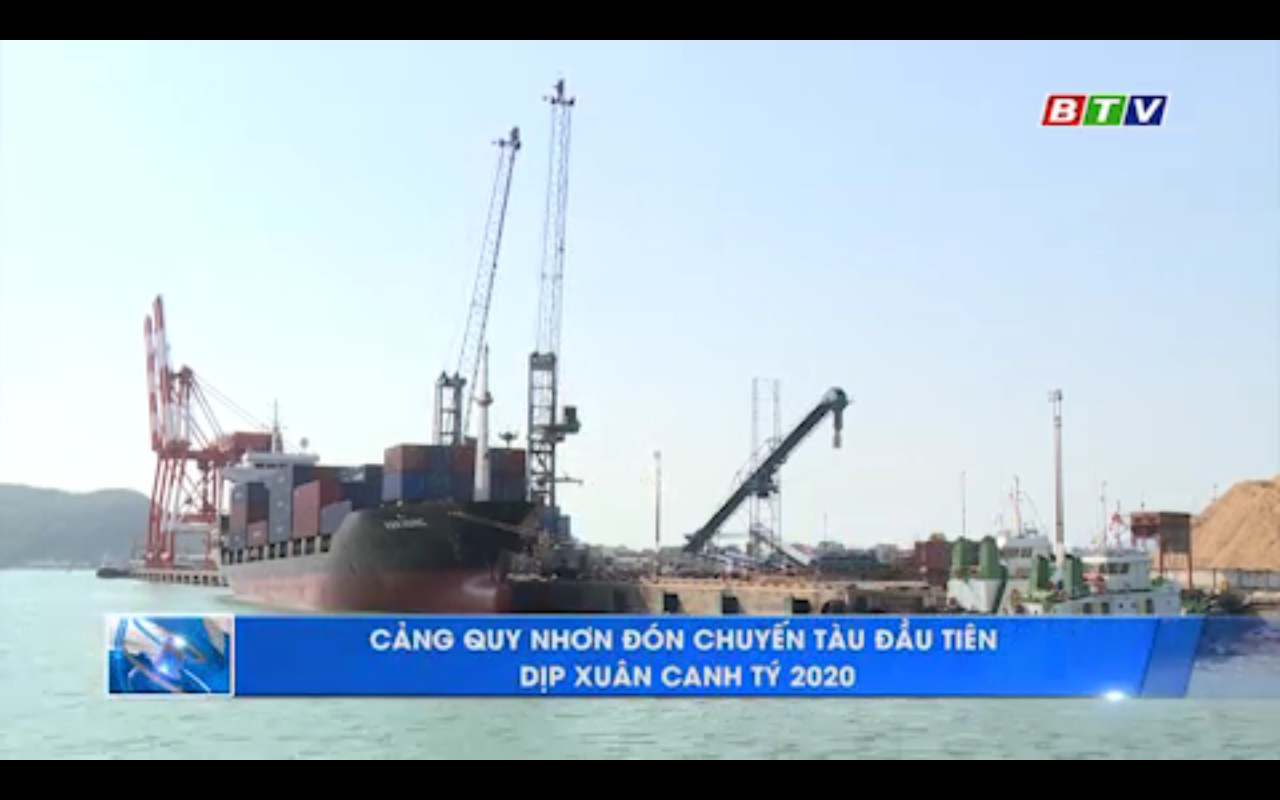 Quy Nhon port welcomes the first train on the occasion of Spring Canh Ty 2020