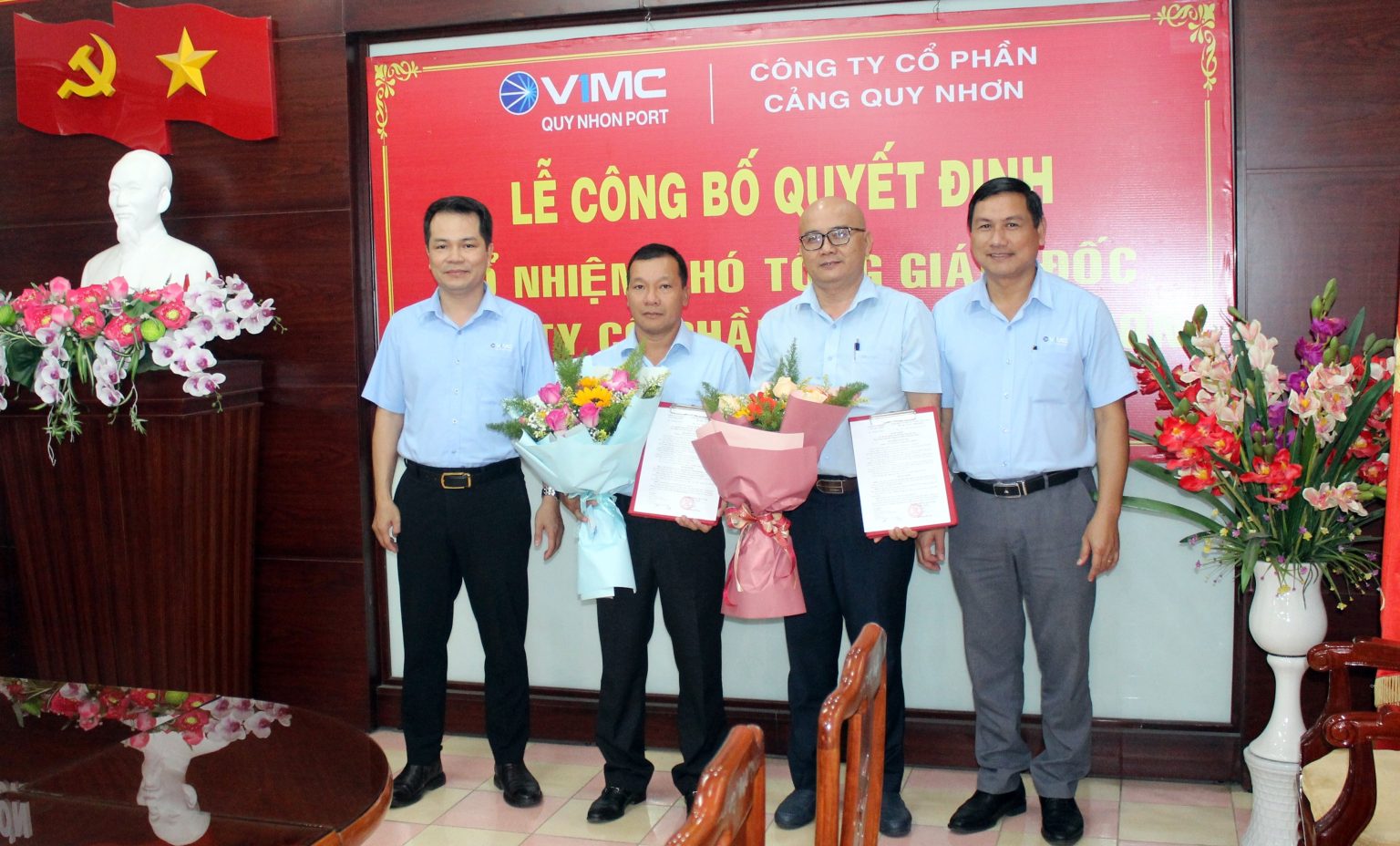 CÔNG TY CỔ PHẦN CẢNG QUY NHƠN BỔ NHIỆM PHÓ TỔNG GIÁM ĐỐC