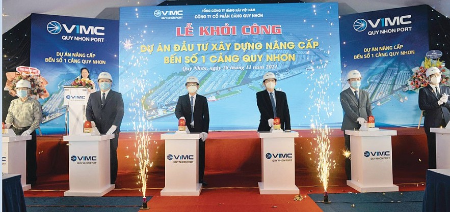 Cảng Quy Nhơn tăng trưởng ấn tượng trong đại dịch Cảng Quy Nhơn tăng trưởng ấn tượng trong đại dịch