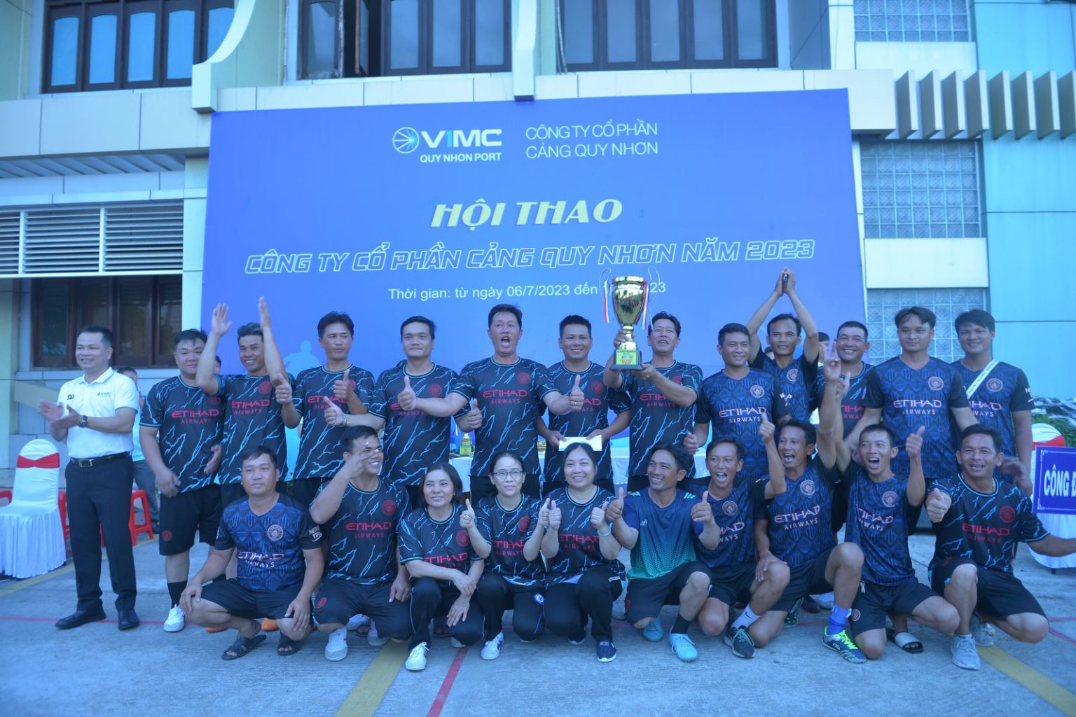 BẾ MẠC HỘI THAO CÔNG TY CỔ PHẦN CẢNG QUY NHƠN NĂM 2023